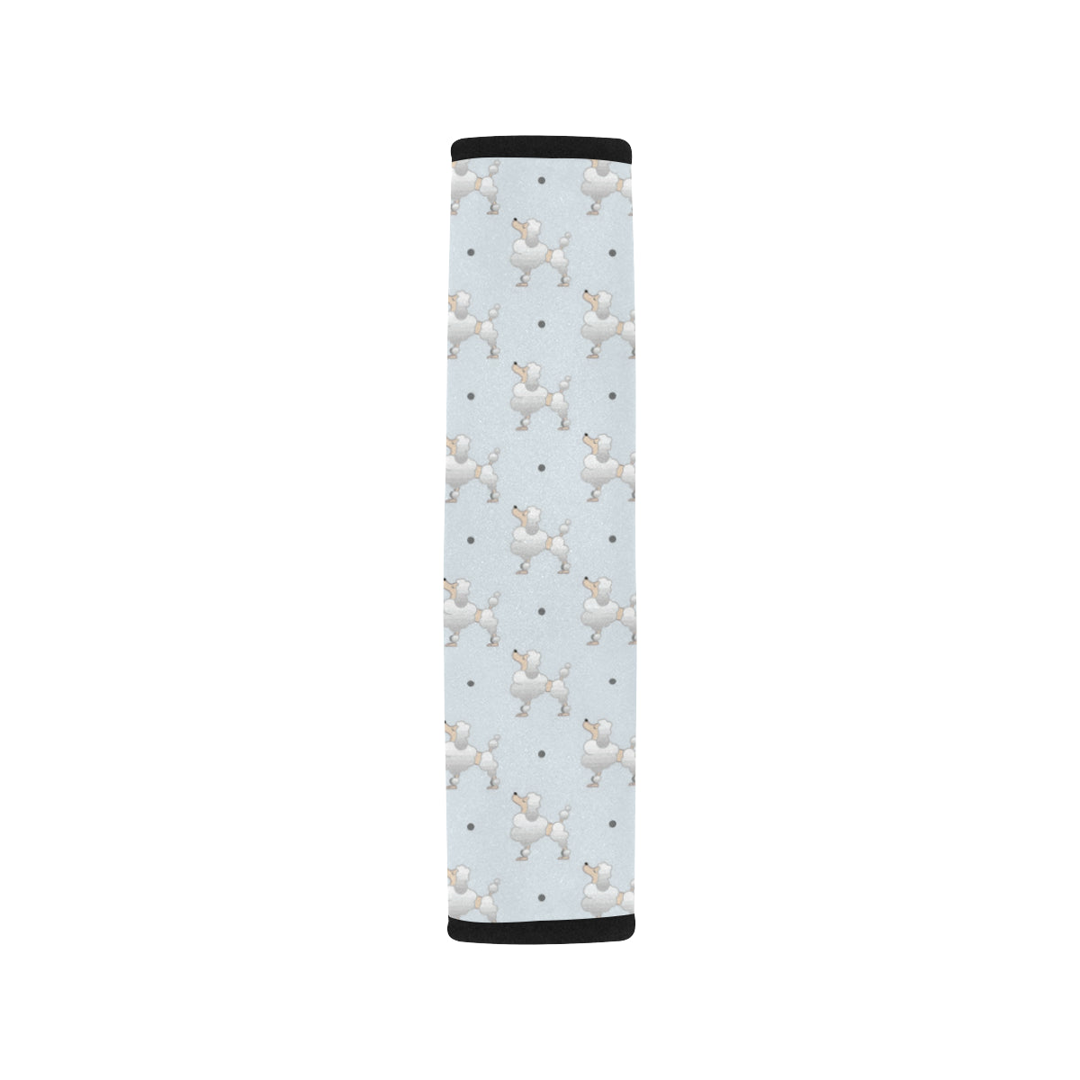 Poodle Pattern Print Design A05 Car Seat Belt Cover