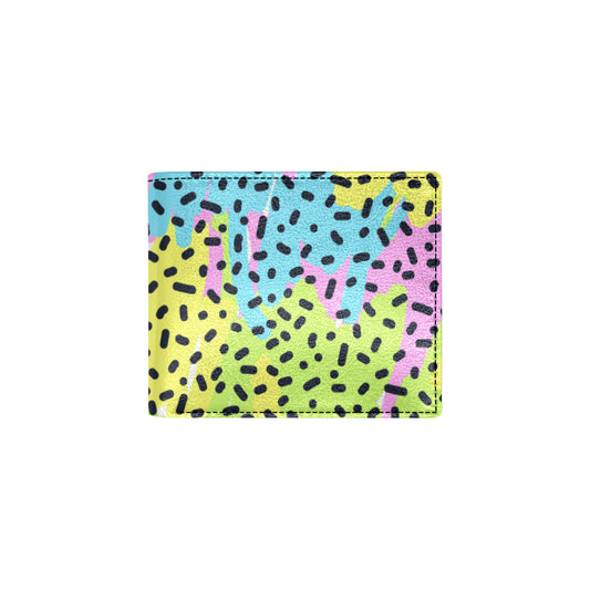 90s Pattern Print Design 2 Men's ID Card Wallet