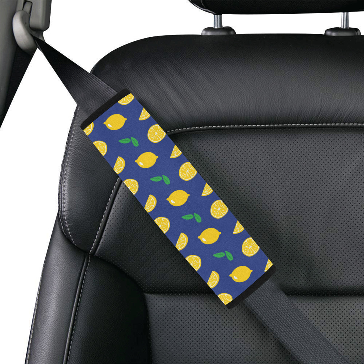 Citrus  Pattern Print Design 02 Car Seat Belt Cover