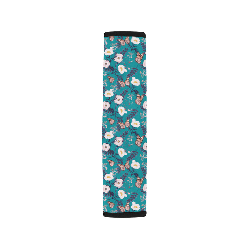 Butterfly Pattern Print Design 012 Car Seat Belt Cover