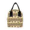 Horse Pattern Prnt Insulated Lunch Bag