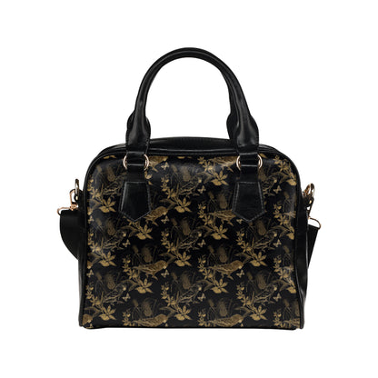 Parakeet Pattern Print Design A05 Shoulder Handbag