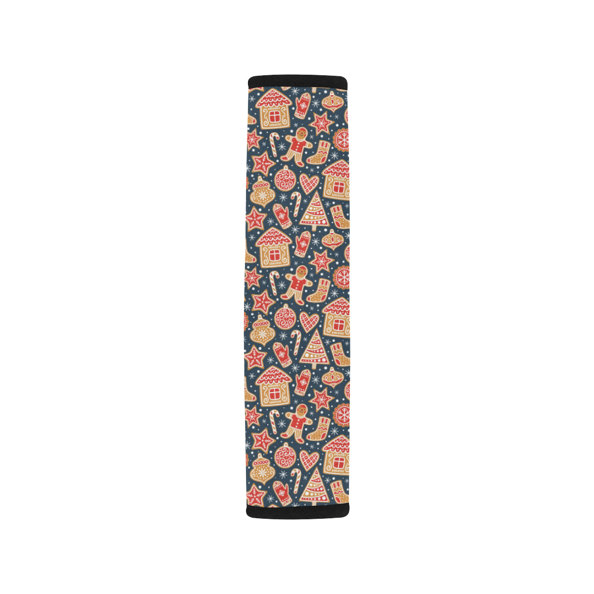 Gingerbread Pattern Print Design 03 Car Seat Belt Cover