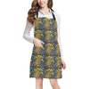 Sea Turtle Pattern Print Design T03 Apron with Pocket