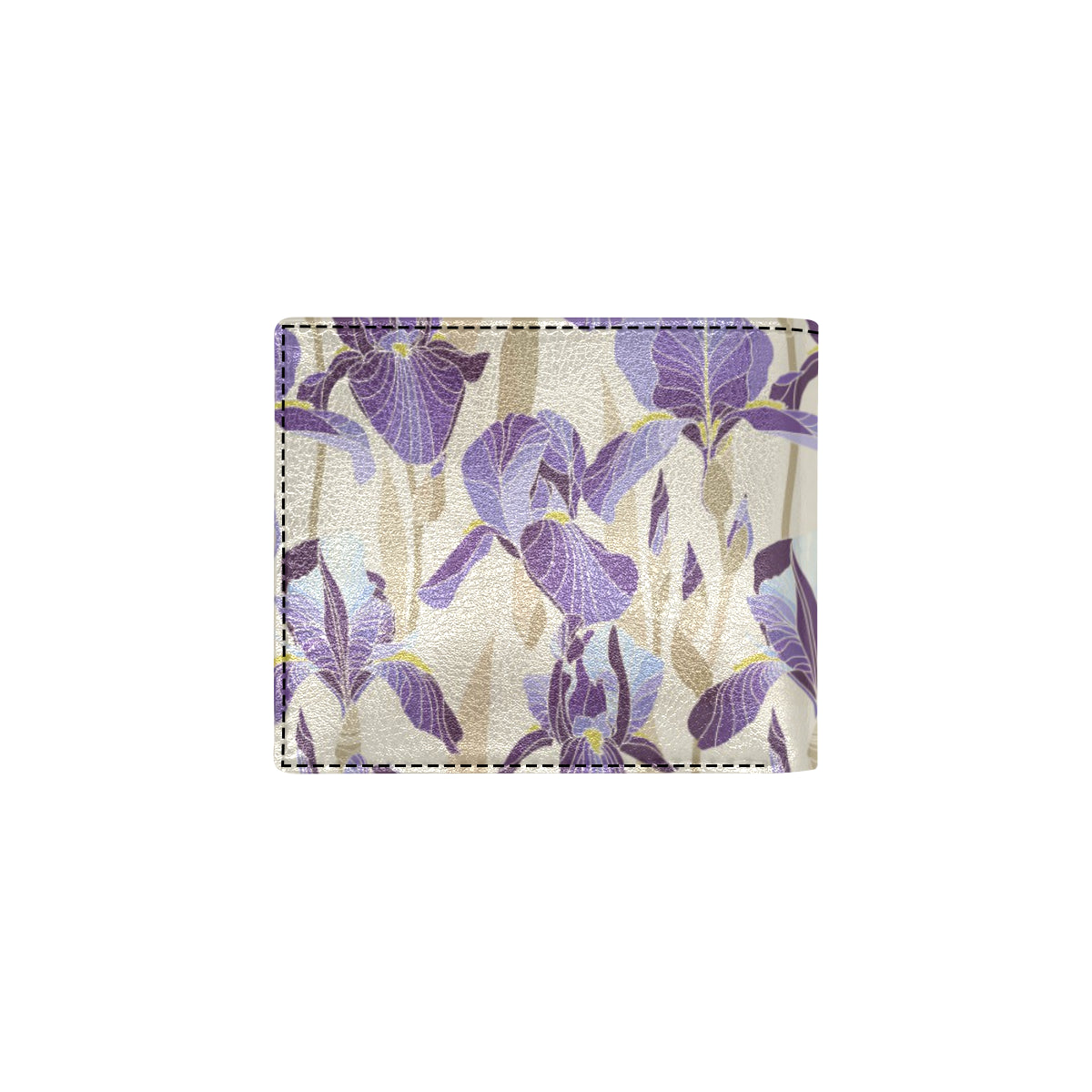 Iris Pattern Print Design IR02 Men's ID Card Wallet