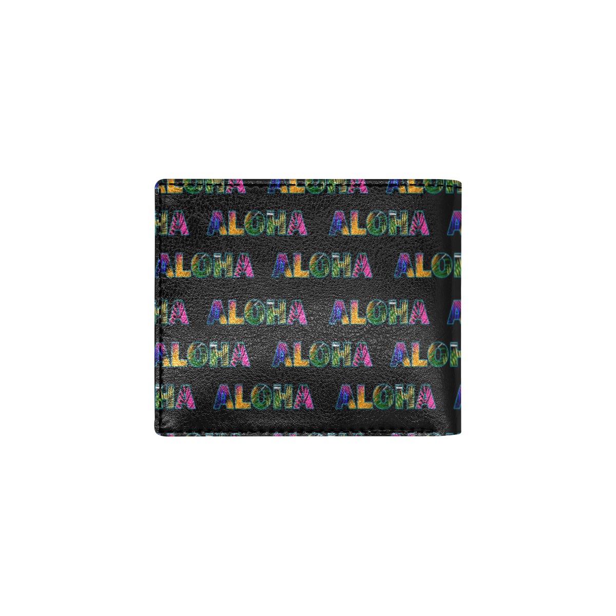 Aloha Hawaii Neon Men's ID Card Wallet