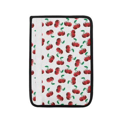 Cherry Pattern Print Design 01 Car Seat Belt Cover