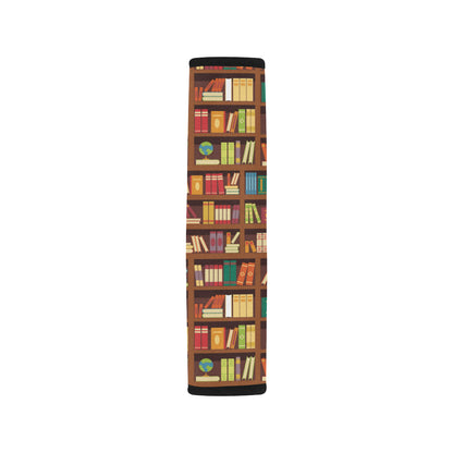 Book Pattern Print Design 06 Car Seat Belt Cover