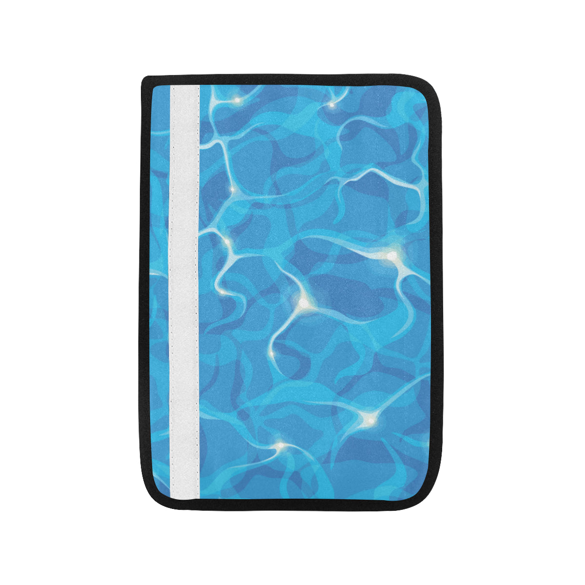 Ocean Reflex Pattern Print Design A02 Car Seat Belt Cover