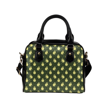 Capybara Pattern Print Design 03 Shoulder Handbag
