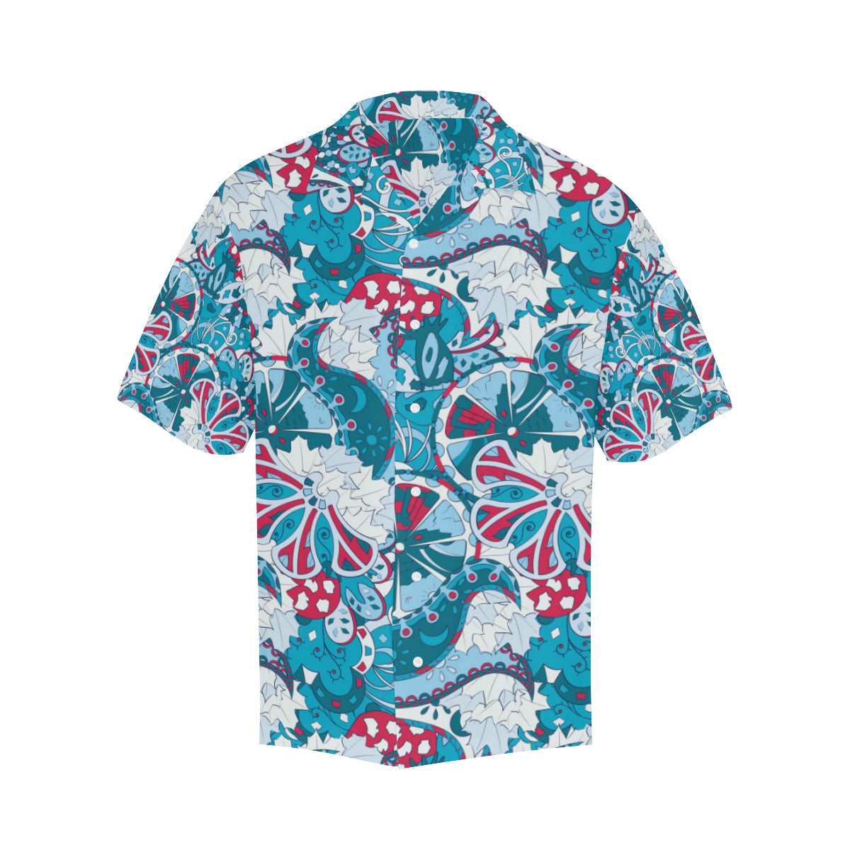 Funky Retro Pattern Print Design A05 Men's Hawaiian Shirt