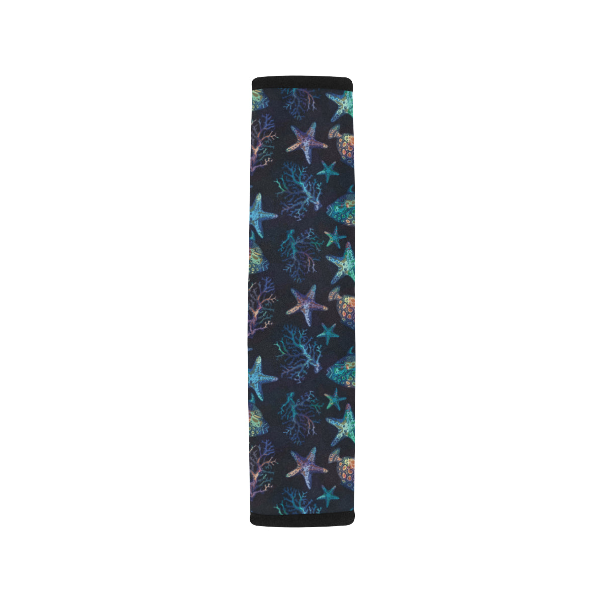 Starfish Pattern Print Design 01 Car Seat Belt Cover