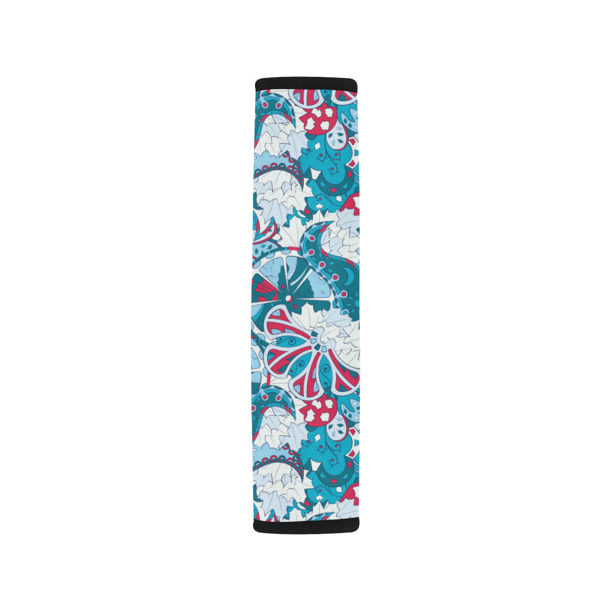 Funky Retro Pattern Print Design A05 Car Seat Belt Cover