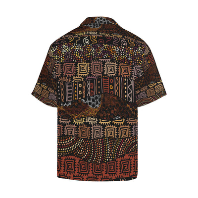 African Pattern Print Design 07 Men's Hawaiian Shirt