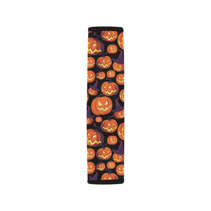 Halloween Pattern Print Design 04 Car Seat Belt Cover