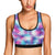 Tie Dye Blue Pink Sports Bra