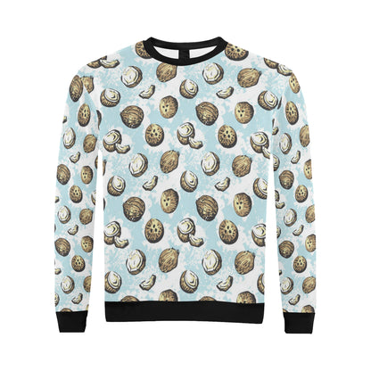 Coconut Pattern Print Design CN01 Men Long Sleeve Sweatshirt