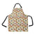 Butterfly Pattern Print Design 02 Apron with Pocket