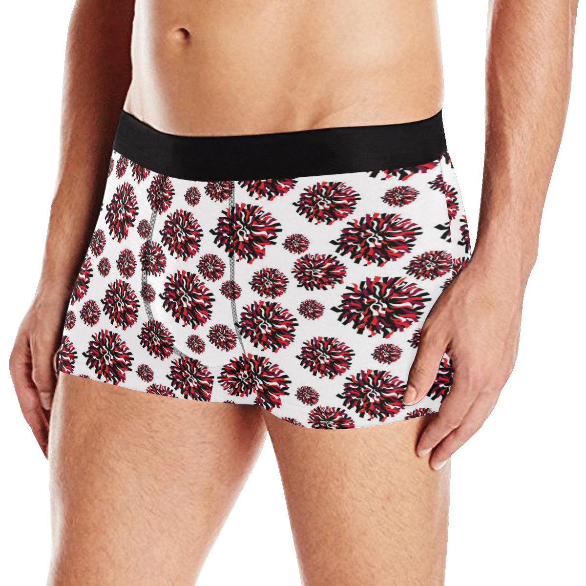 Cheerleader Pattern Print Design 01 Men's Boxer Briefs