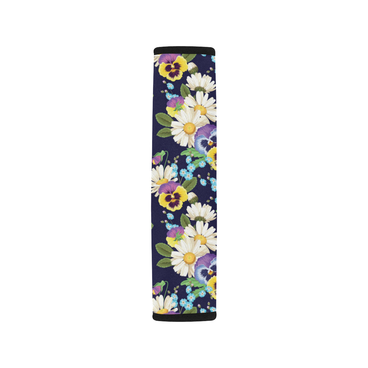 Pansy Pattern Print Design PS03 Car Seat Belt Cover