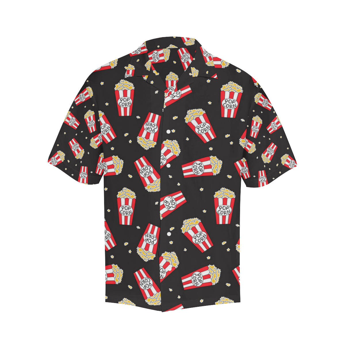 Popcorn Pattern Print Design A01 Men's Hawaiian Shirt