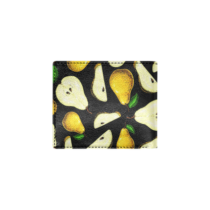 Pear Pattern Print Design PE01 Men's ID Card Wallet