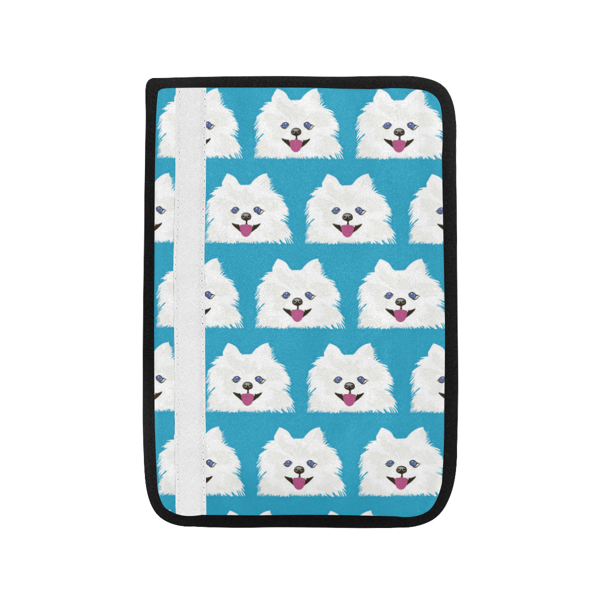 Pomeranians Pattern Print Design A05 Car Seat Belt Cover