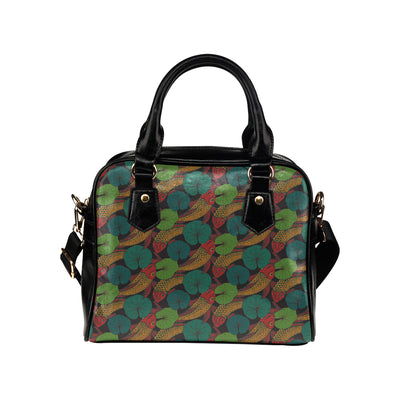 KOI Fish Pattern Print Design 01 Shoulder Handbag