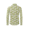 Daisy Pattern Print Design DS06 Men's Long Sleeve Shirt