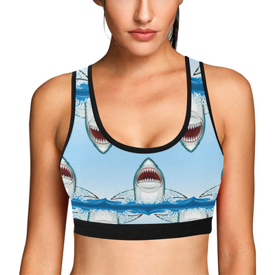 Shark Bite Sports Bra