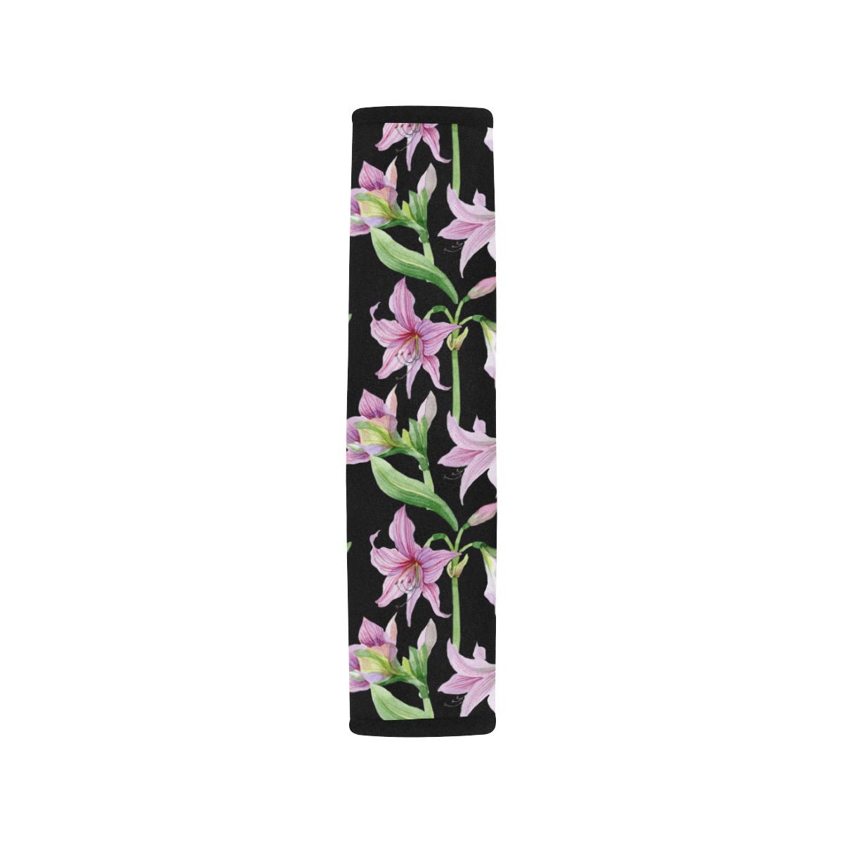 Amaryllis Pattern Print Design AL08 Car Seat Belt Cover