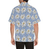 Lotus Pattern Print Design 04 Men's Hawaiian Shirt