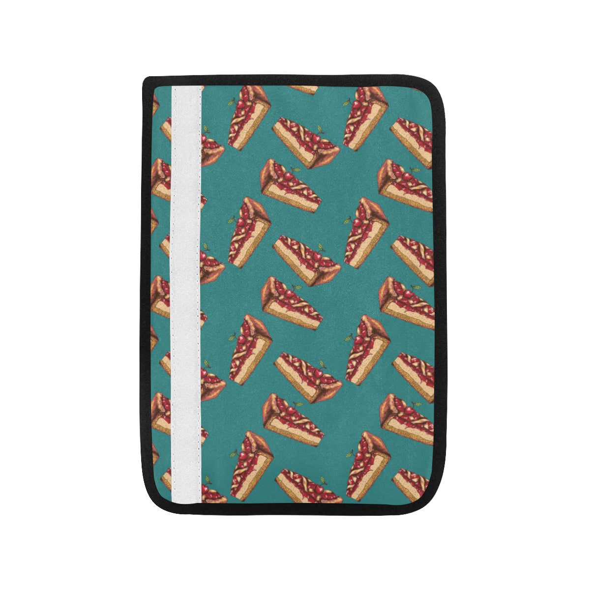 Cheesecake Cherry Pattern Print Design CK03 Car Seat Belt Cover