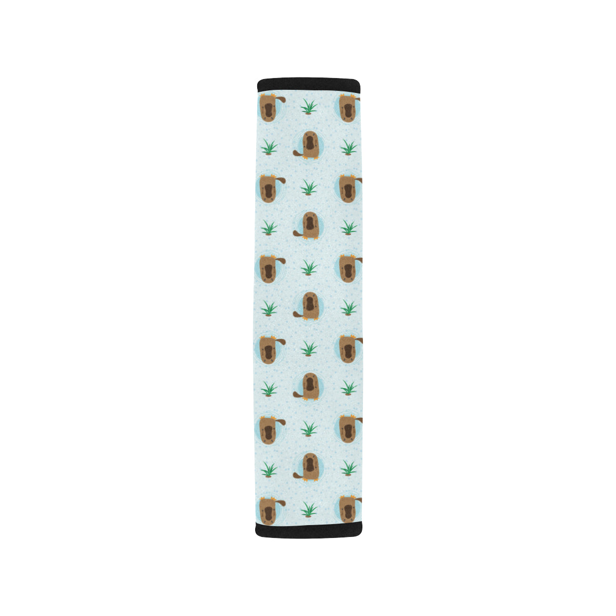Platypus Pattern Print Design A04 Car Seat Belt Cover