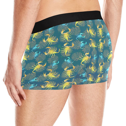 Scorpion Pattern Print Design 02 Men's Boxer Briefs