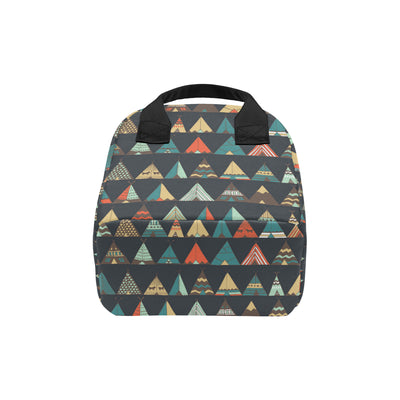 Tribal native american tent Aztec Insulated Lunch Bag