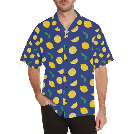 Citrus  Pattern Print Design 02 Men's Hawaiian Shirt