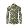 Daisy Pattern Print Design 03 Men's Long Sleeve Shirt