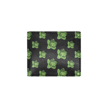 Cabbage Pattern Print Design 03 Men's ID Card Wallet