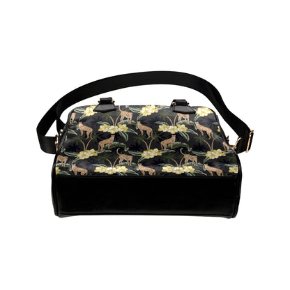 Cheetah Pattern Print Design 04 Shoulder Handbag