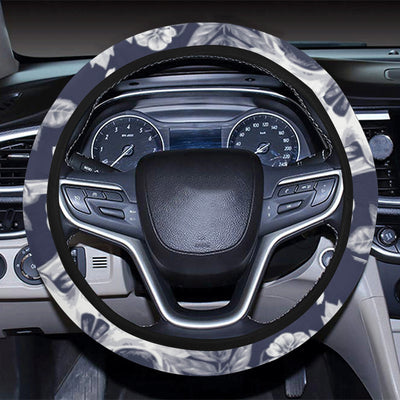 Skull Floral Beautiful Steering Wheel Cover with Elastic Edge