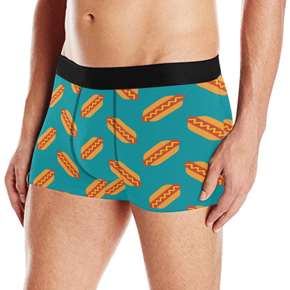 Hot Dog Pattern Print Design 03 Men's Boxer Briefs