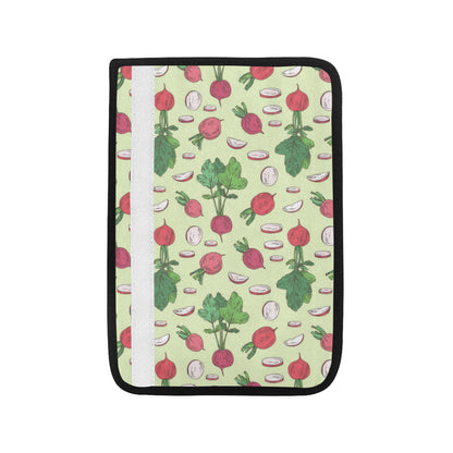 Radish Pattern Print Design A04 Car Seat Belt Cover