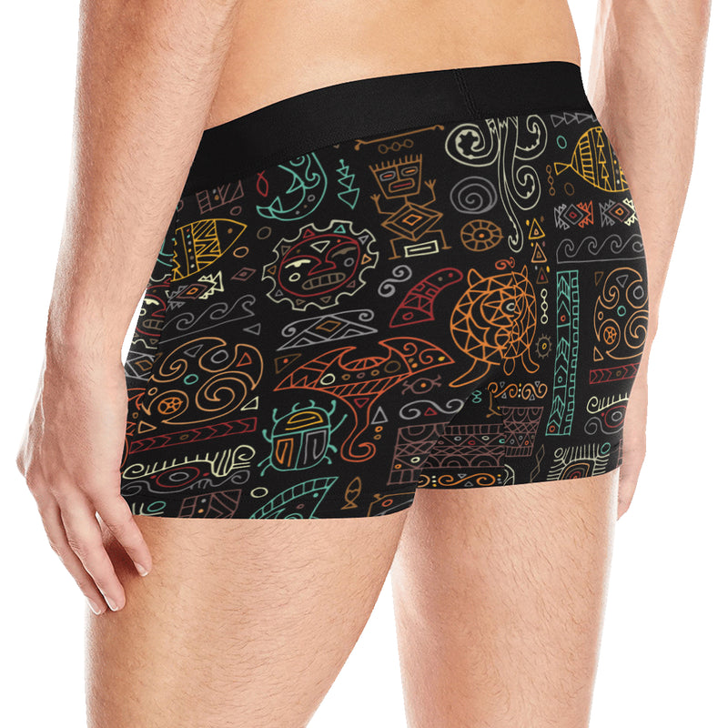 Polynesian Pattern Print Design A04 Men's Boxer Briefs