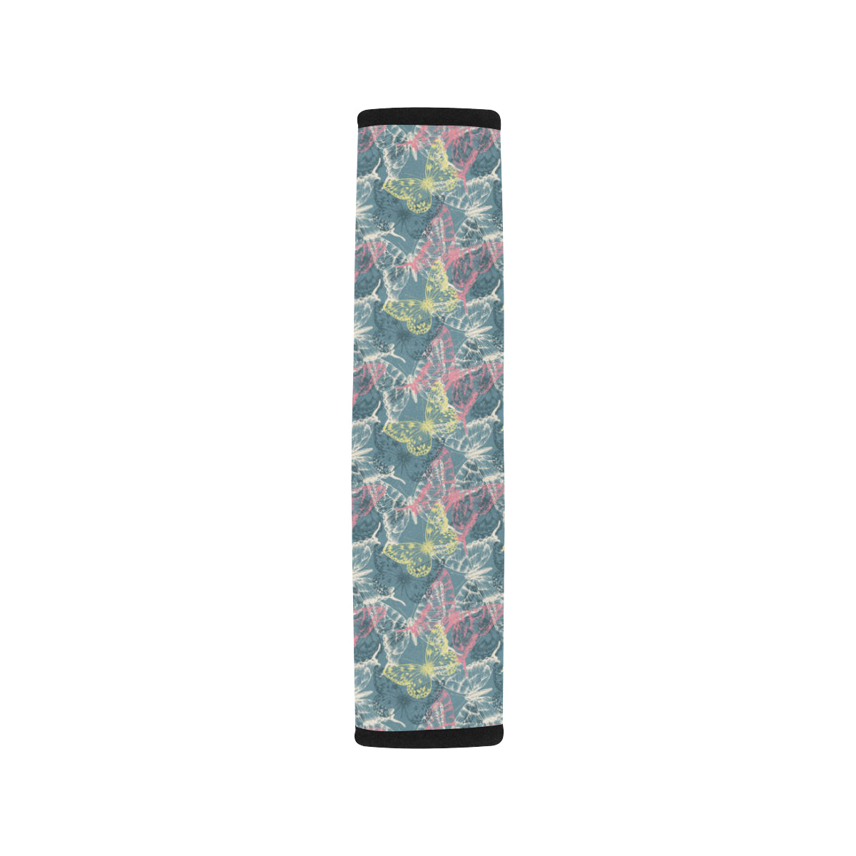 Butterfly Pattern Print Design 01 Car Seat Belt Cover