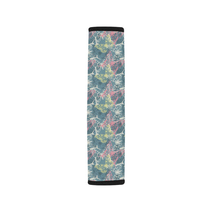 Butterfly Pattern Print Design 01 Car Seat Belt Cover