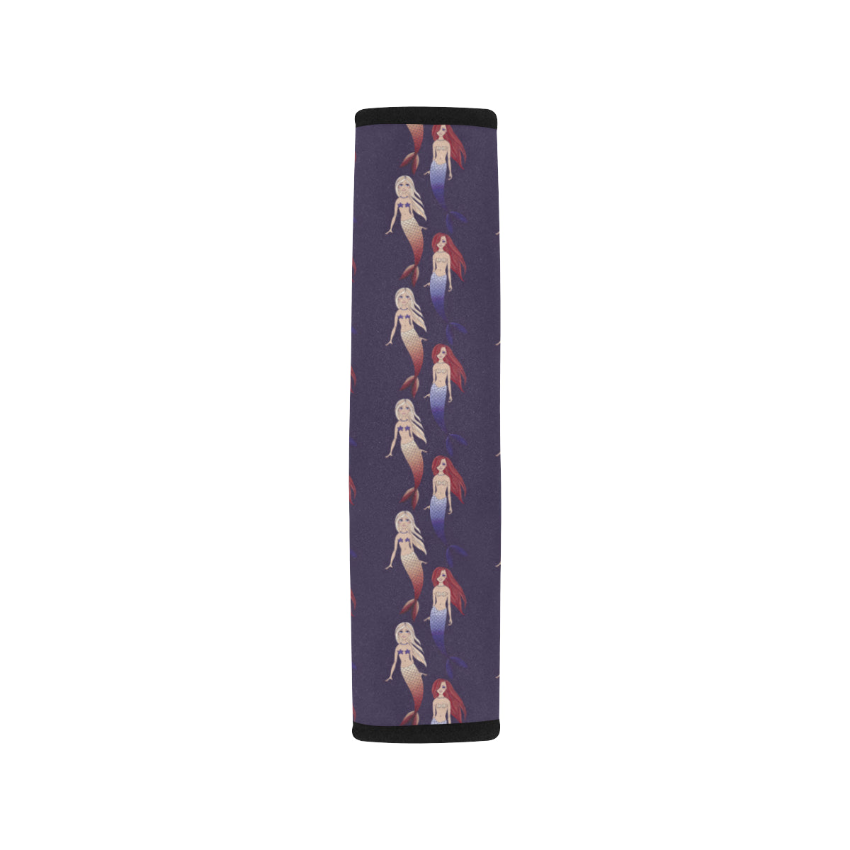 Mermaid Pattern Print Design 02 Car Seat Belt Cover