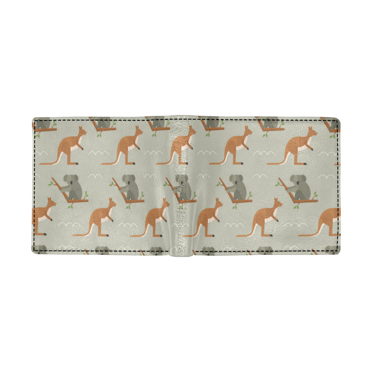 Koala Pattern Print Design 03 Men's ID Card Wallet