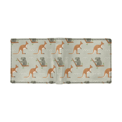 Koala Pattern Print Design 03 Men's ID Card Wallet