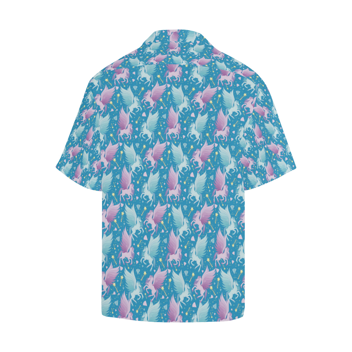 Pegasus Pattern Print Design 04 Men's Hawaiian Shirt